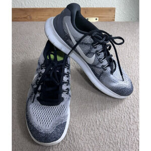 Nike Free Run Women's Sneakers Grey Size 8.5 RN2018 Running Shoe Wolf Grey